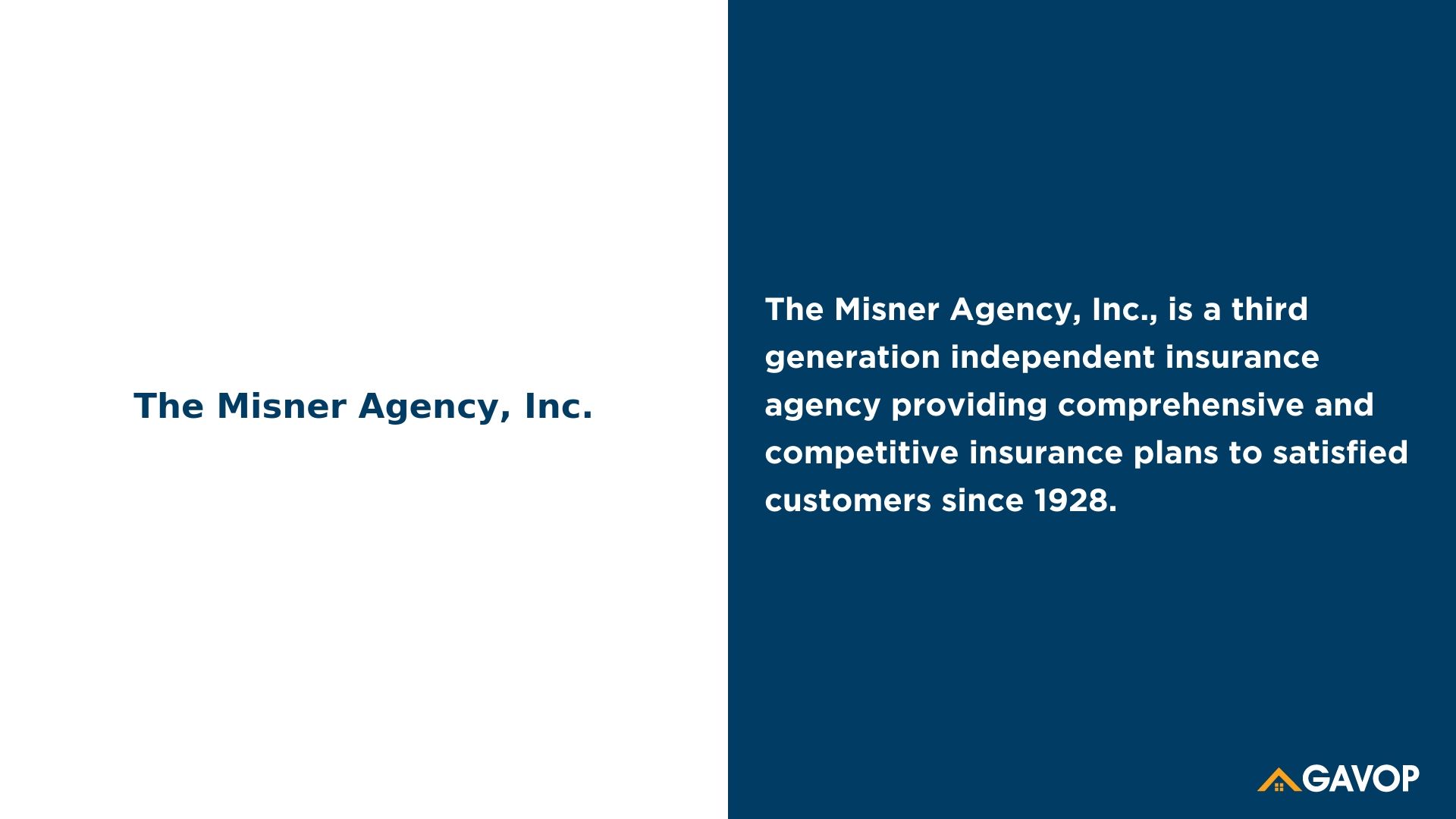 The Misner Agency Inc